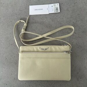 Zadig & Voltaire Light Cream Crossbody Bag